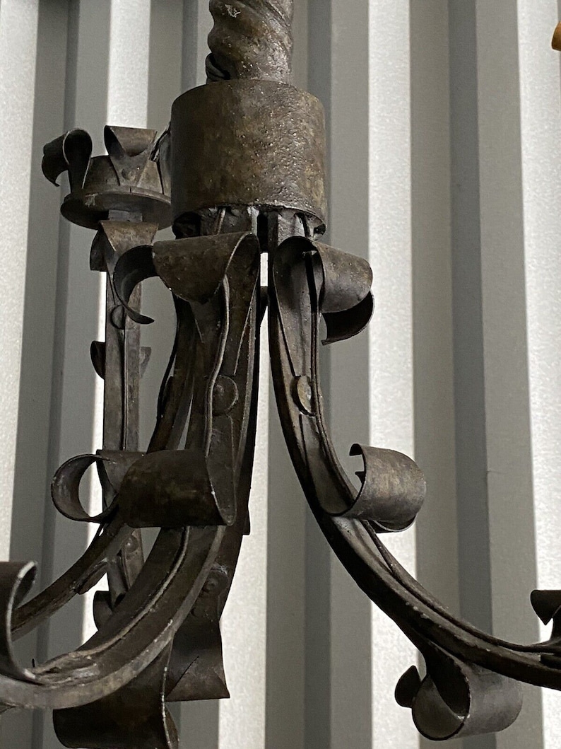 Iron Accents Wrought Iron Chandelier