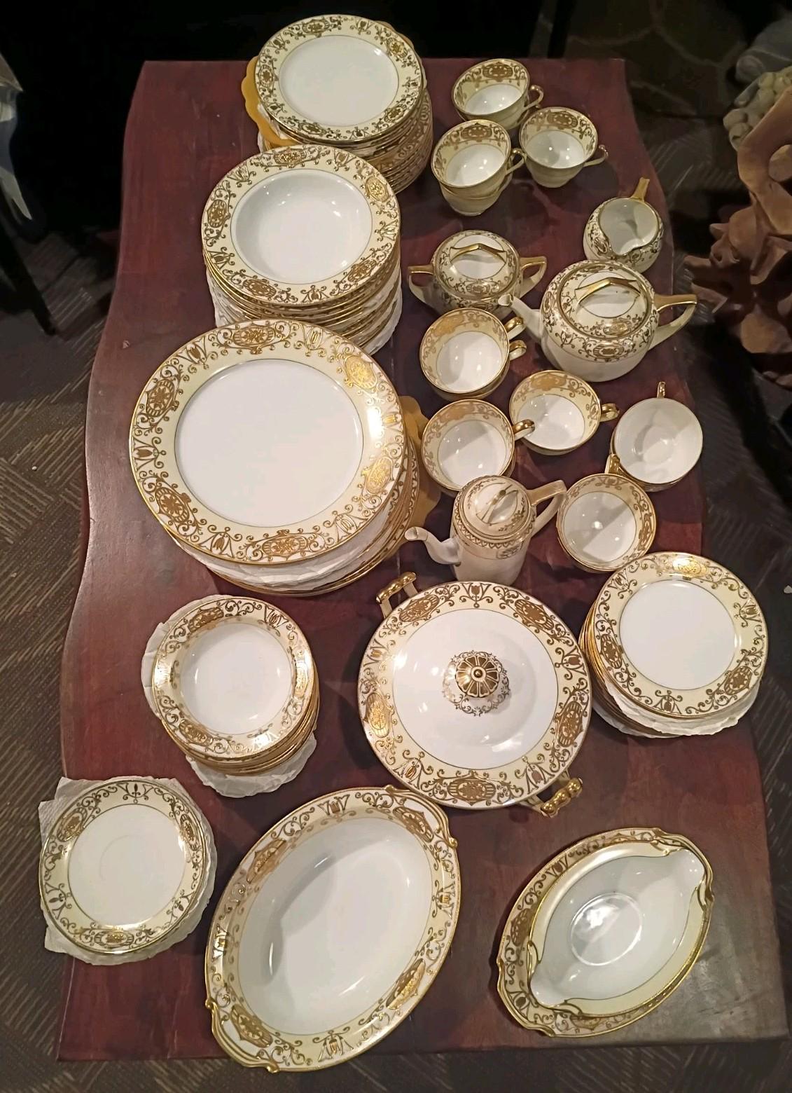 【美品】Noritake オランジェリー　ティーセット　プレート大小ミニ　12点 Noritake Set for 12 - Etsy