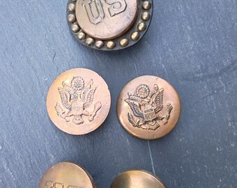 Antique wwi era military calvary horse bridal rosettes
