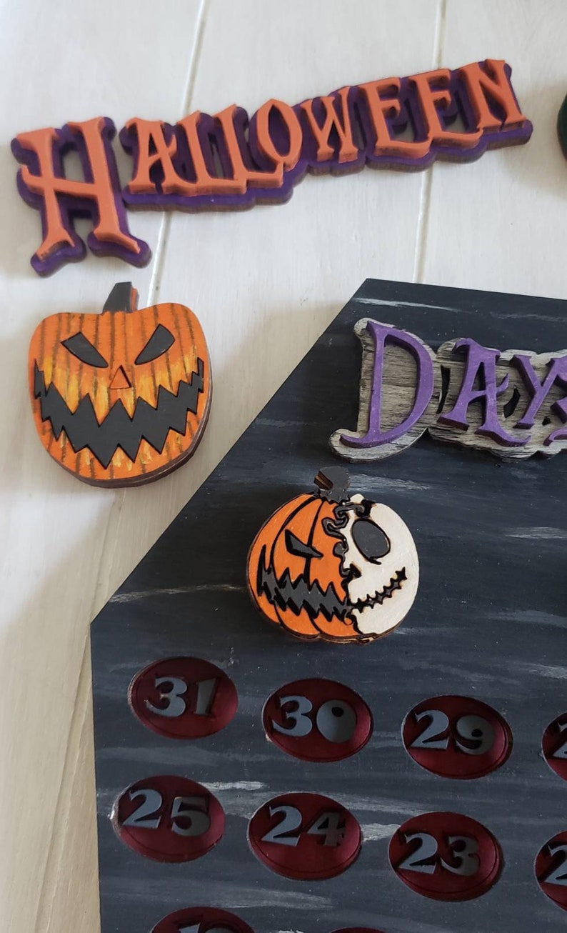 Nightmare Before Christmas Countdown, Disney Decor, Countdown to