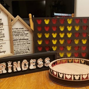 In This House We Do Disney, We Do Geek, Farmhouse style, Wood Sign, Disney Home