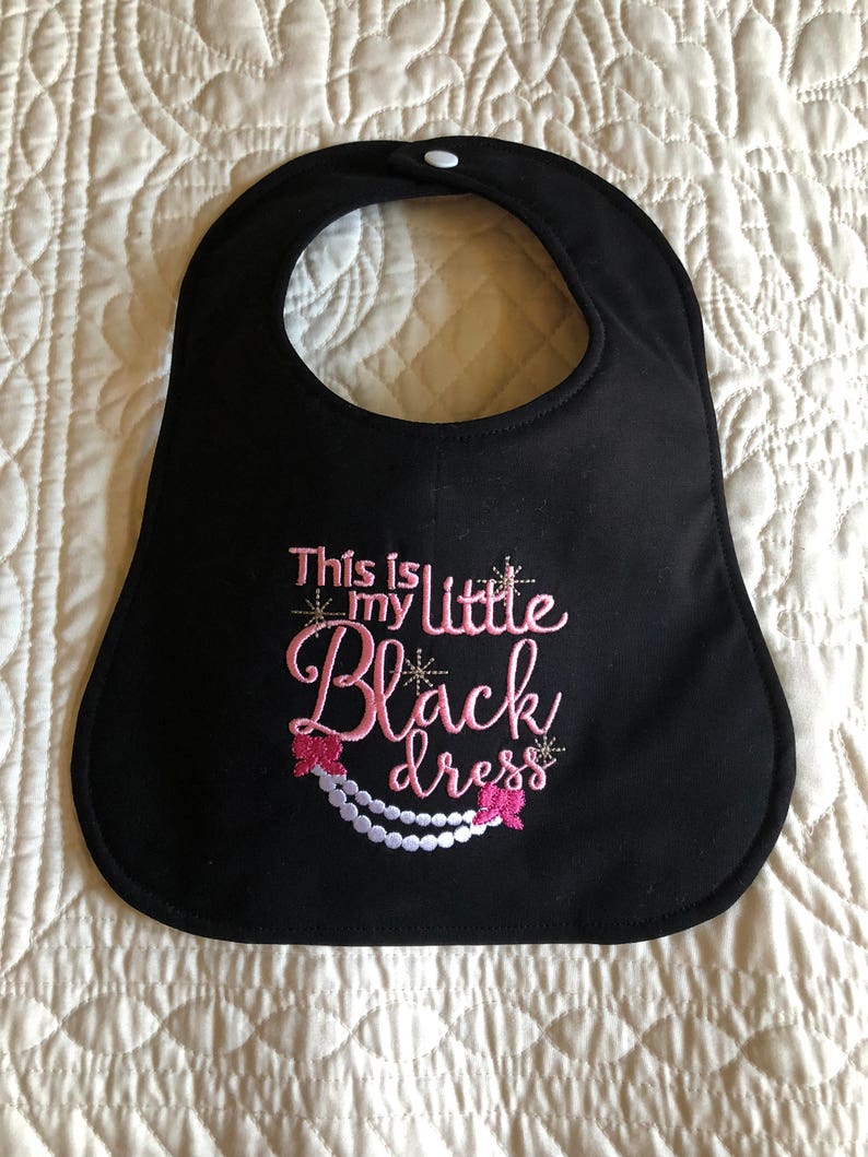 Baby Girl Bib Baby Girl Gift Girl Elegant Bib Embroidery Etsy
