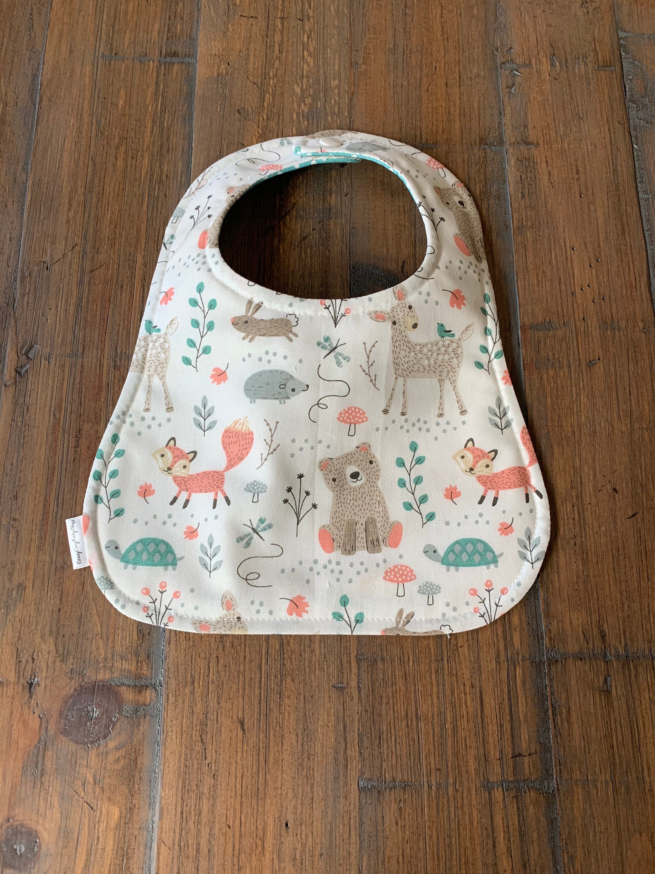 Baby Girl Bib Baby Girl Burp Cloths Baby Girl Gift Baby Etsy