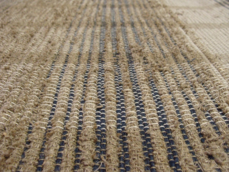 Rustic Bath Mat / Linen Bath Mat / Bath Runner / Farmhouse Etsy