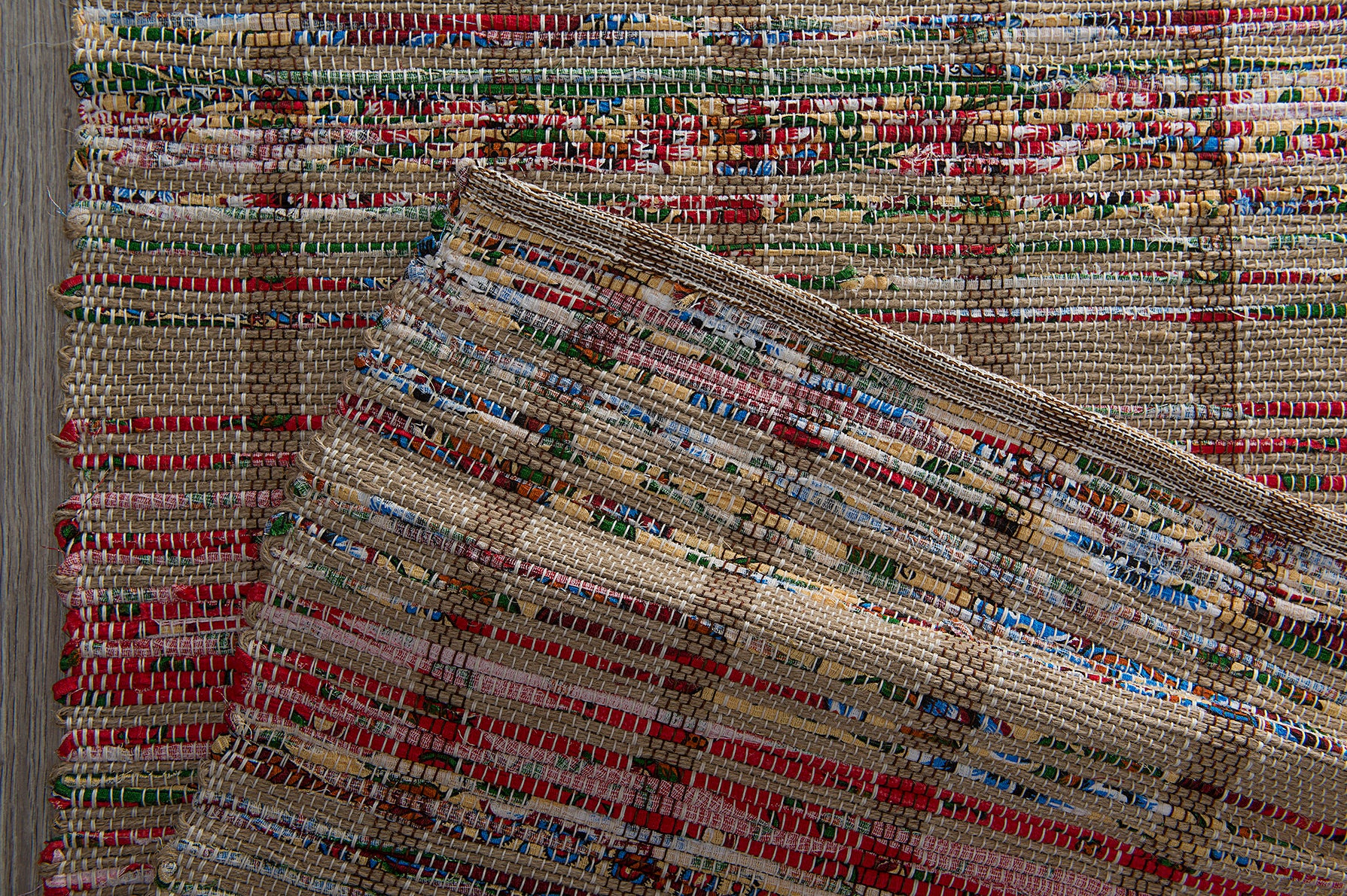 Rag Rug Tribal Striped Rug Kitchen Rag Rug Washable Home Etsy