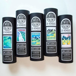 Paint by Numbers - Montana Travel Posters