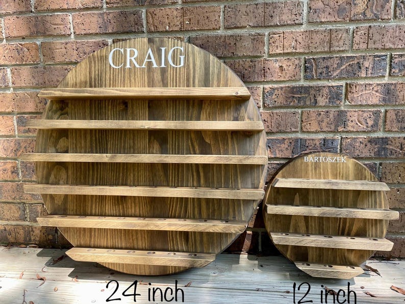 Personalized Wooden Golf Ball Display Case: Golf Lover Gift image 2