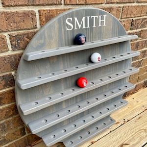 Golf Ball display, Golf Ball Case, Golf Ball Collection Display, Golf gifts, Golf lover, Wooden Golf Display, putting green, golf tees