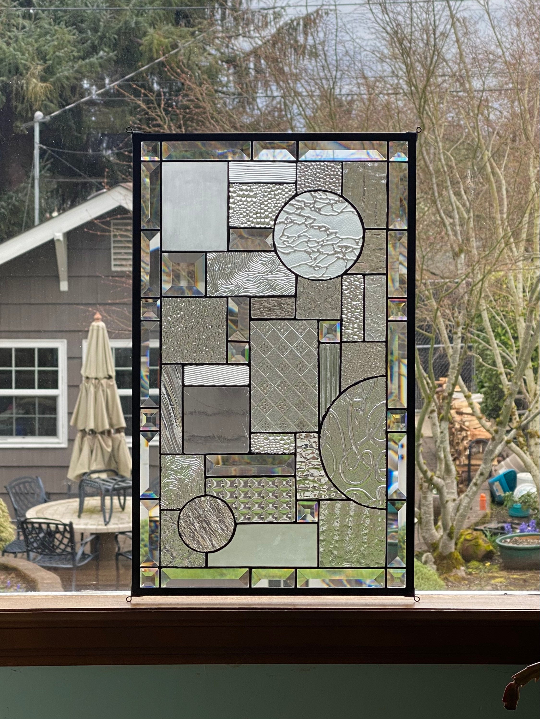 Abstract Stained Glass Panel | 12.5