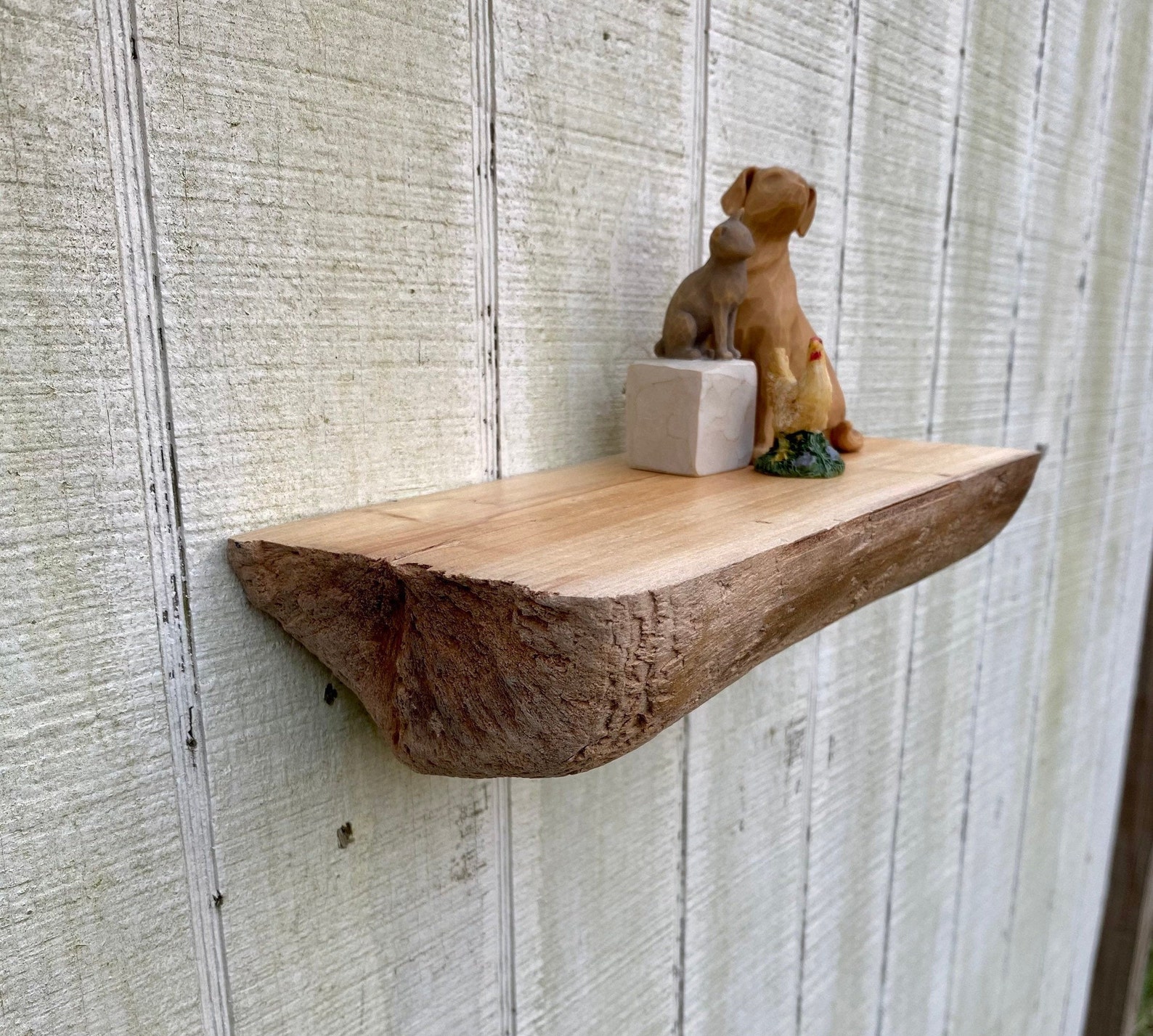 Driftwood Shelf Nautical Decor Floating Shelf Floating Etsy