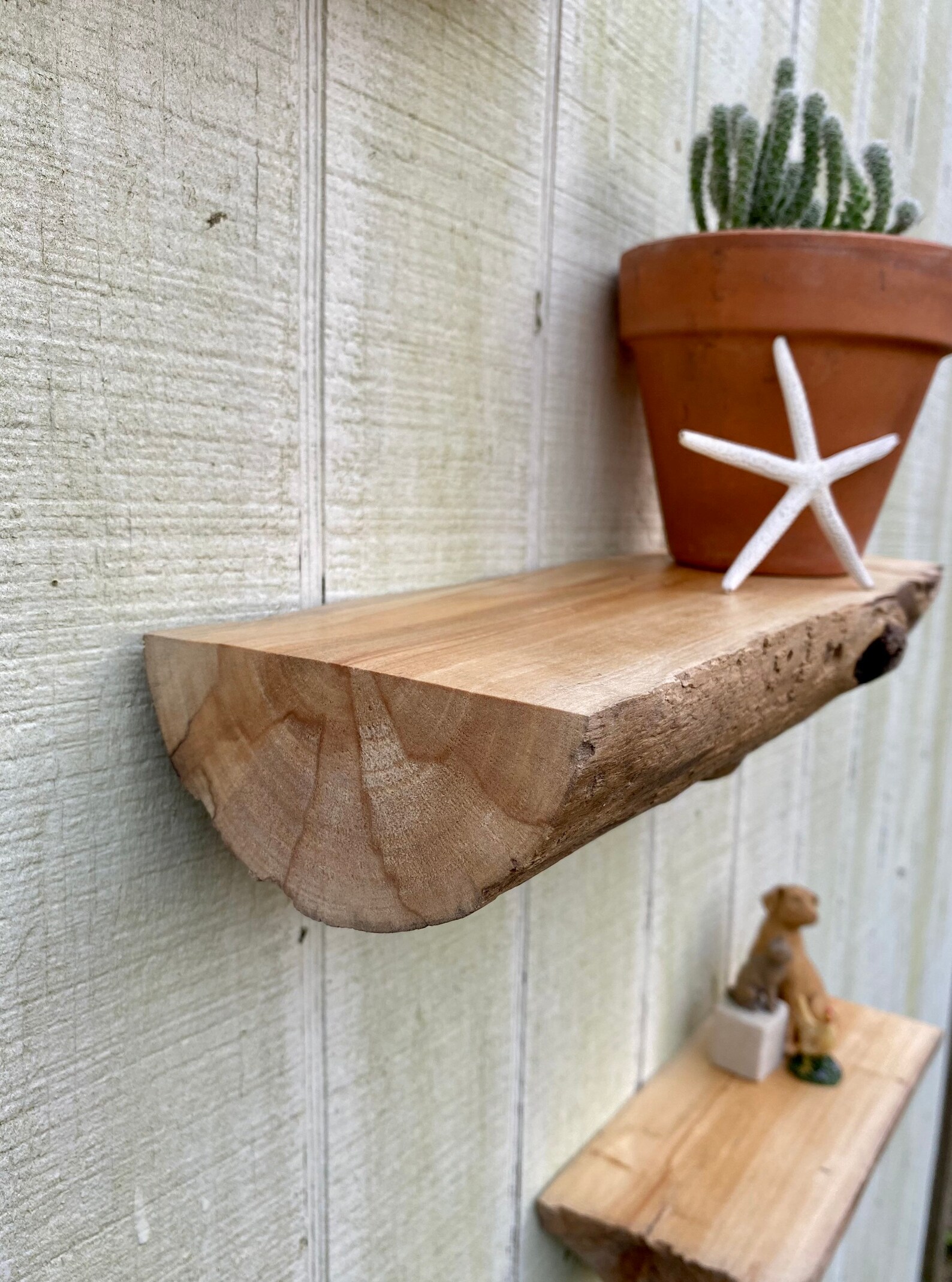 Driftwood Shelf Nautical Decor Floating Shelf Floating Etsy