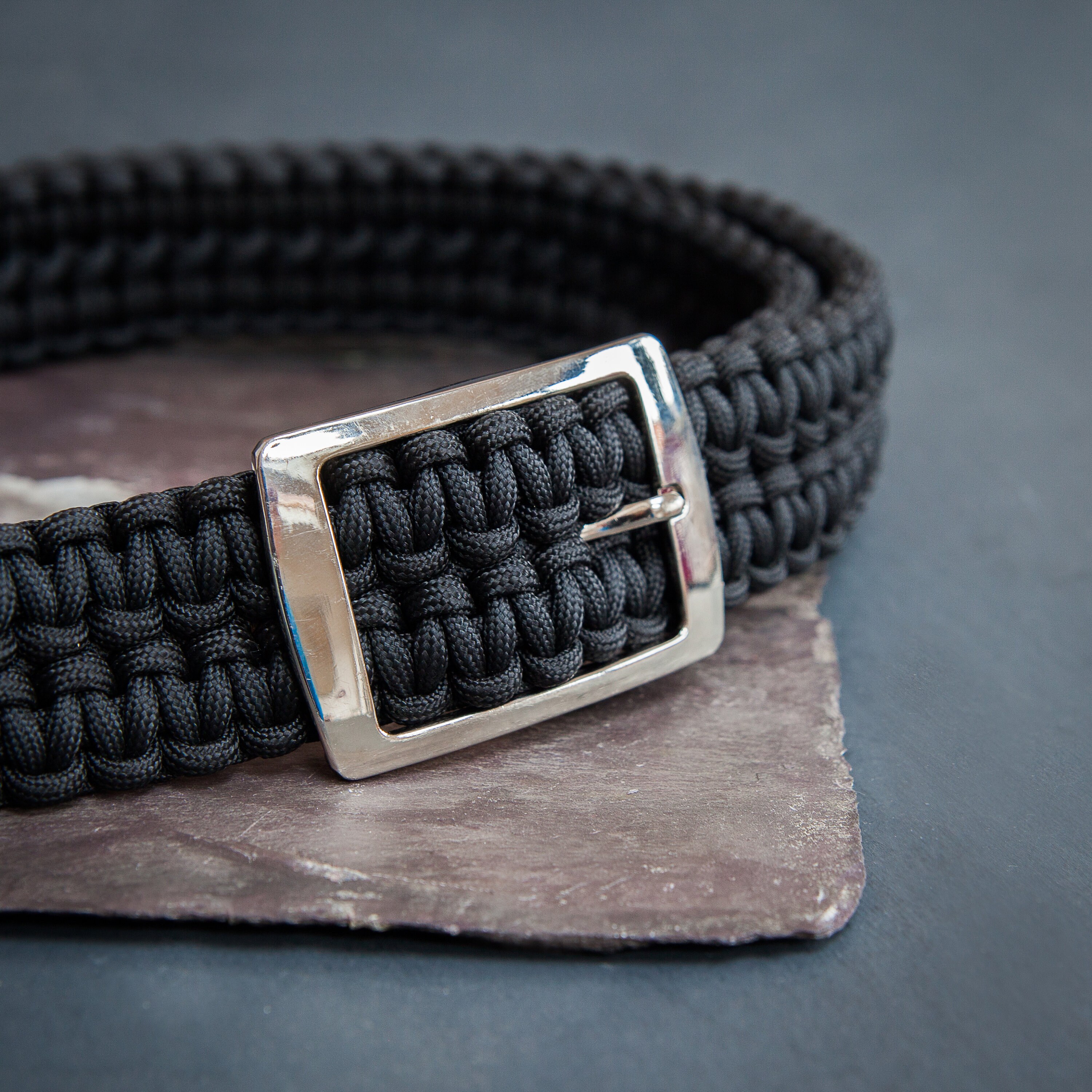 Woven Paracord Belt - Etsy