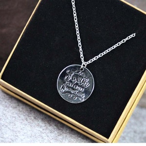 Faith Can Move Mountains Necklace