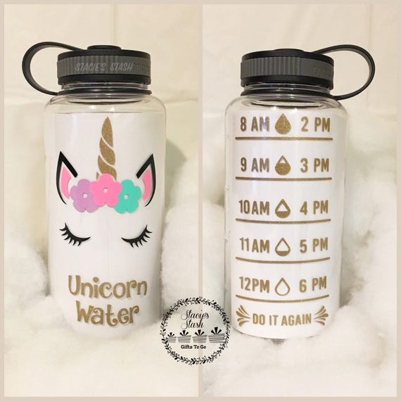 unicorn bottle water