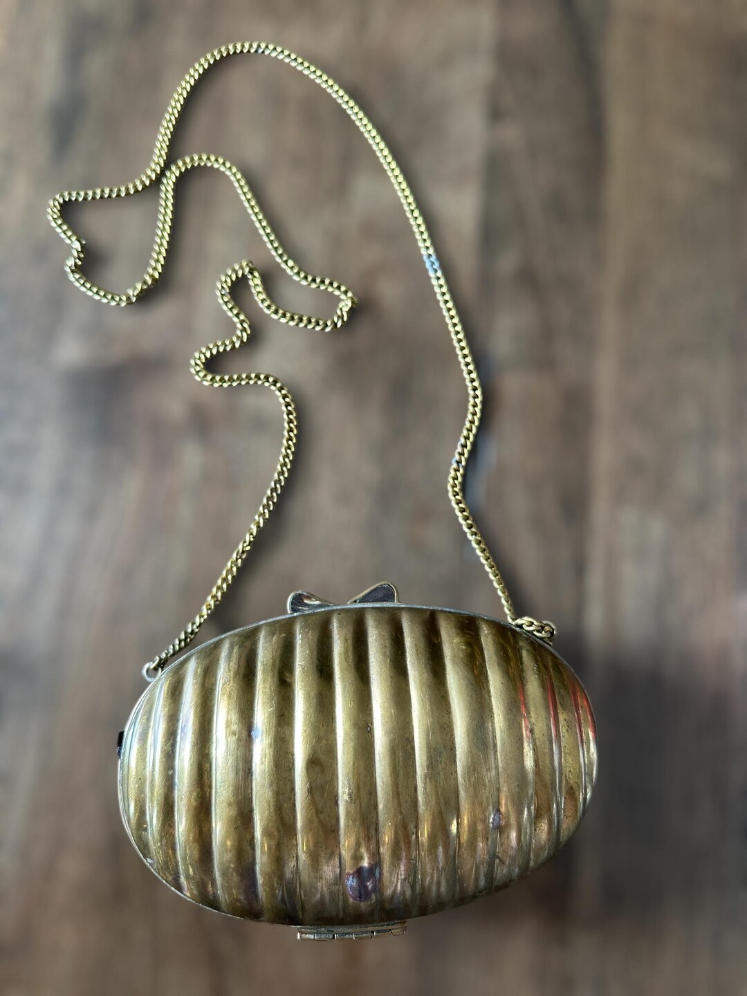 1920’s Art Deco Clam Shell Bag (for Collectors or Restoration Project ...