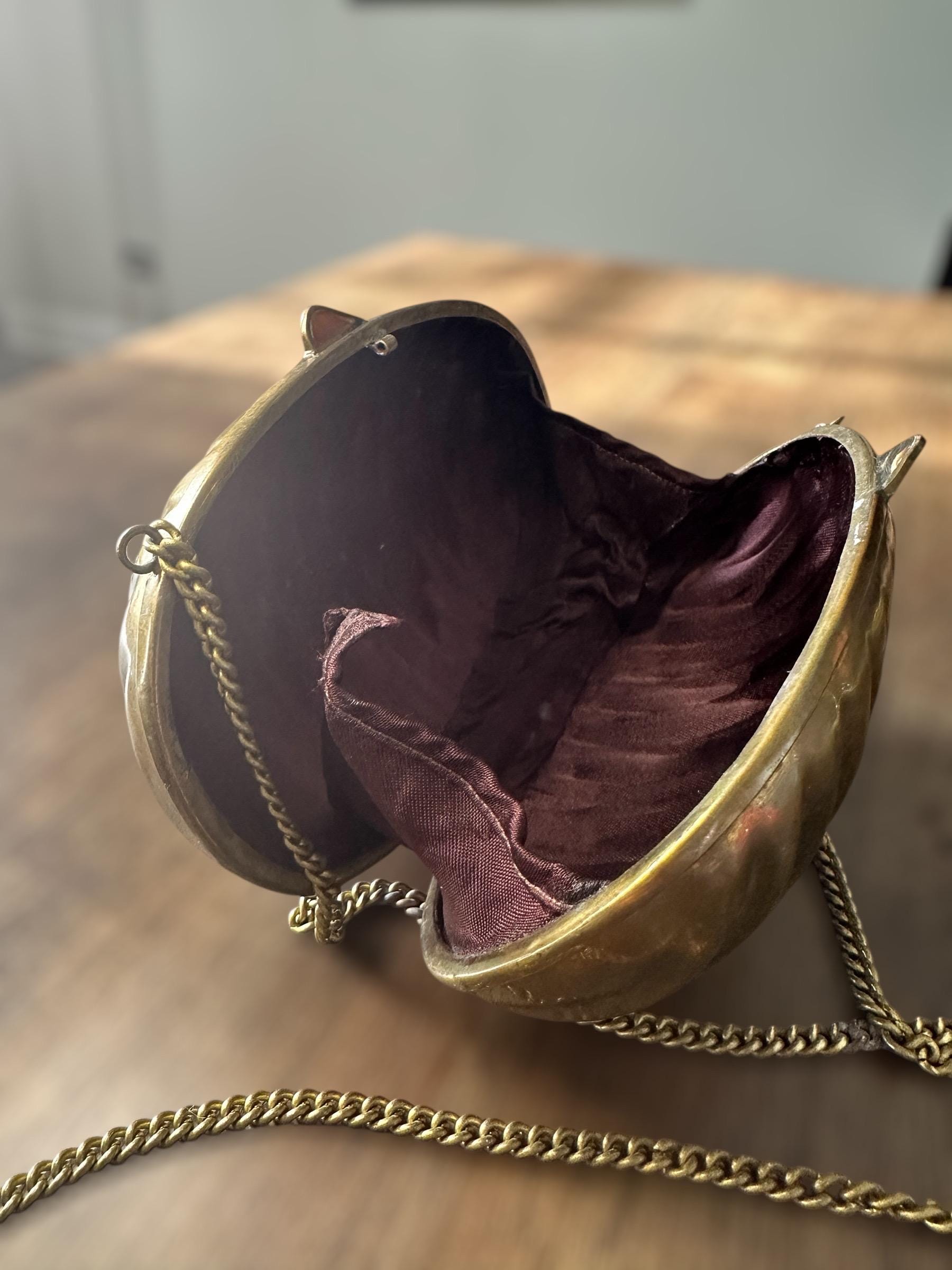 1920’s Art Deco Clam Shell Bag (for Collectors or Restoration Project ...