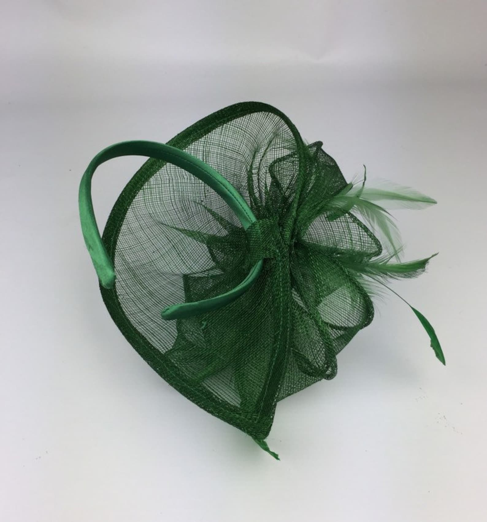 Green Fascinator Emerald Green Wedding Hatinator