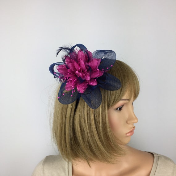 Pink and navy mother of best sale the bride