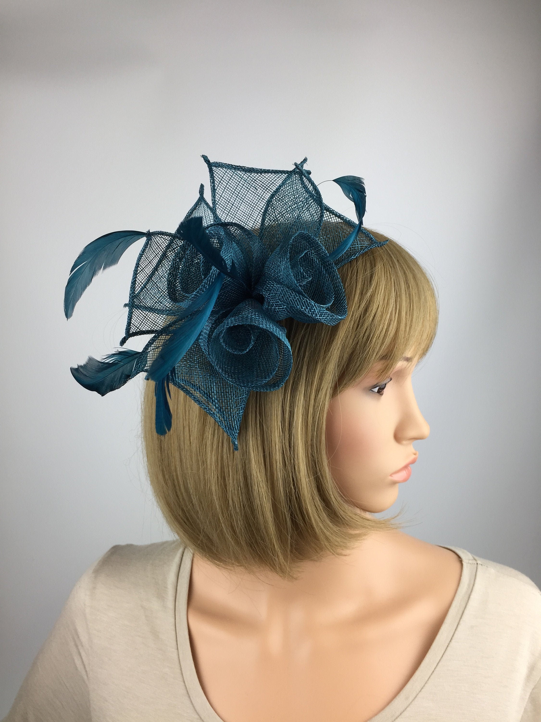 Green Fascinator Hatinator Hat 