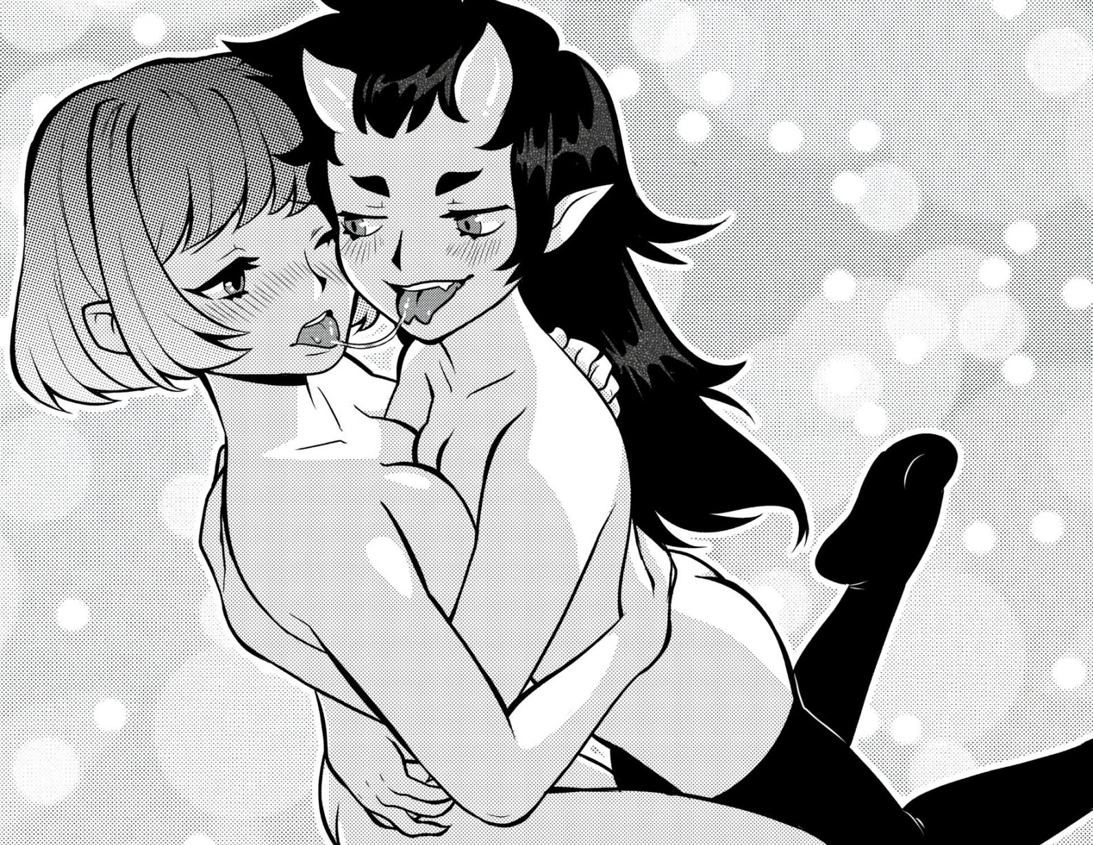 Black And White Lesbians Making Out