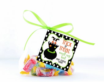 Personalized Halloween Tags