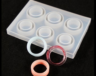 Silicone mold rings of various sizes