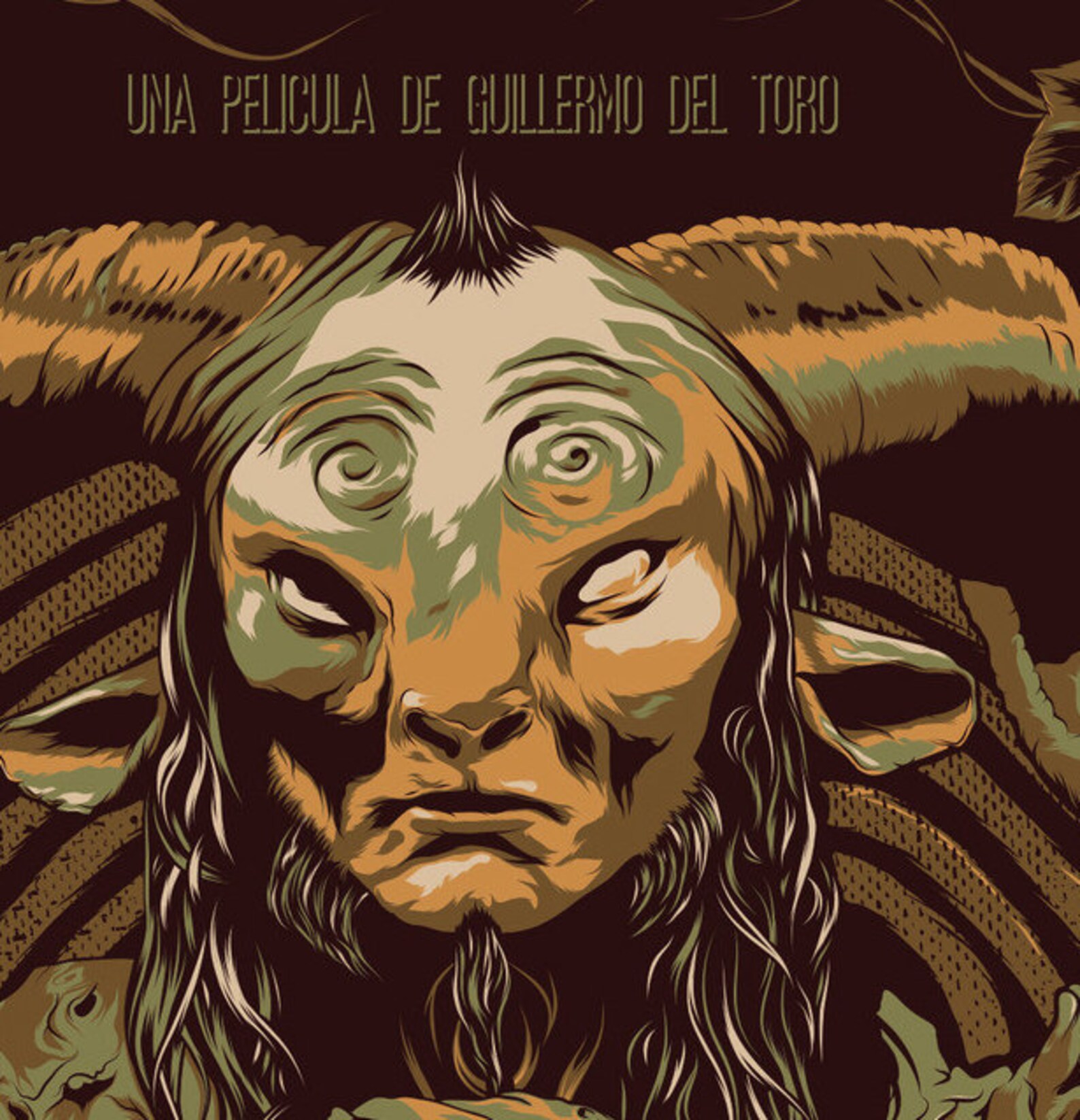 Pans Labyrinth Spanish Graphic Movie Promotional Art Print Etsy