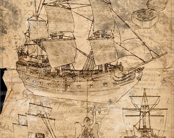 The Black Pearl - Pirate Ship