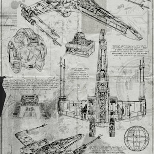 Star Wars Blueprints 1977 設計図集