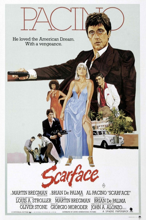 63597 SCARFACE Wall Print POSTER AU 63597 SCARFACE Wall Print POSTER AU