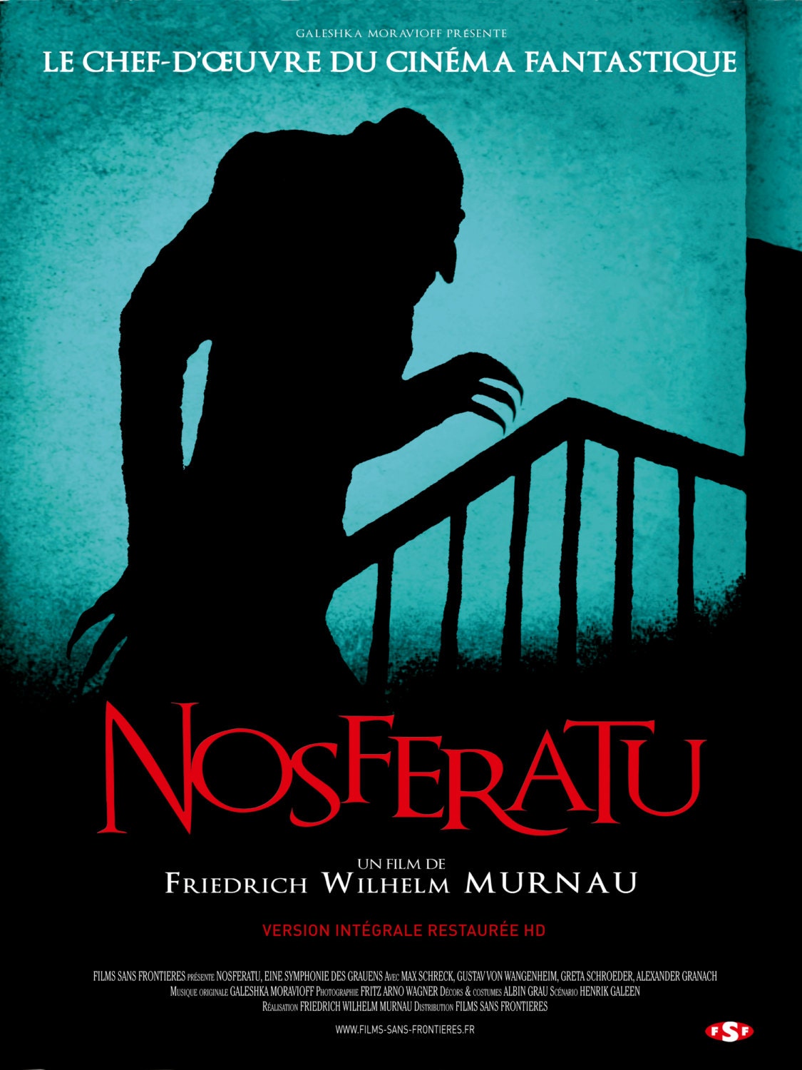 Nosferatu Remastered Movie Reprint Etsy
