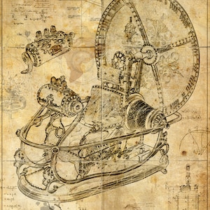 アート・デザイン・音楽 PAPER MOVIE MACHINES Time Machine - H.g.wells 1960 Film (A2 = 420mm*594 or 16.5