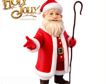 Adorno navideño de Papá Noel