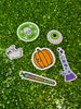 Stoner Halloween (Halloweed) Sticker Pack 6 Glossy Weather Resistant 