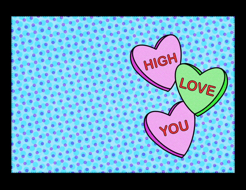 instant digital download for cute weed card printable 5 x 7 inch cannabis greeting card stoner valentine s day card high love you paper party supplies greeting cards stokfella com