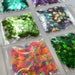 6 Pack Cannabis Pot Leaf Glitter Metallic, Holographic and Neon - Best Sellers - Stoner Crafts, Nail Art, Resin Shakers, Tumblers 