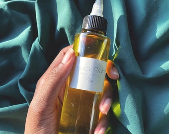 Olio biologico per la crescita dei capelli