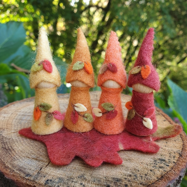 Autumn Gnomes (set of 4)