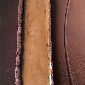Light Brown Rectangular Serving Platter
