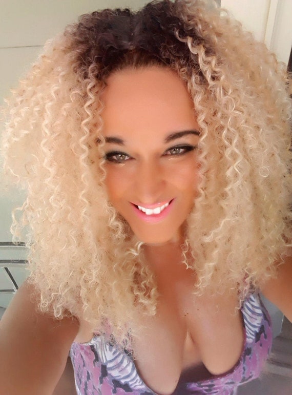 Beach curly messy sensual