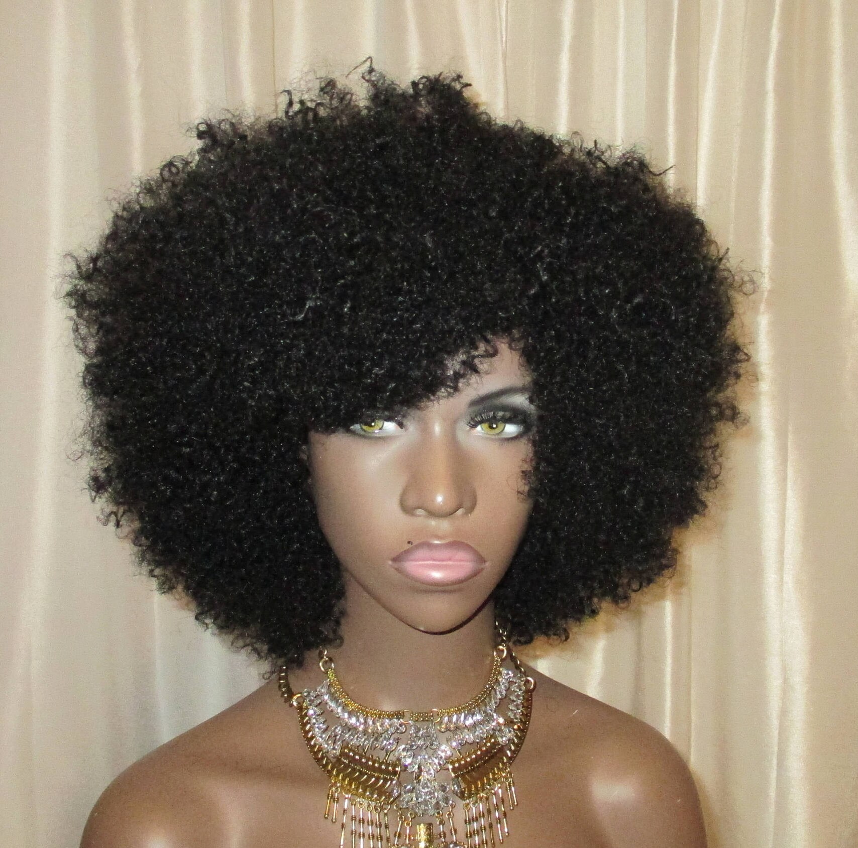 Essence Wigs Puff Fro Wig Natural Hair Unit Type 4