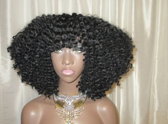 Essence Wigs Twist Out Mania Bangs Natural Hair Etsy