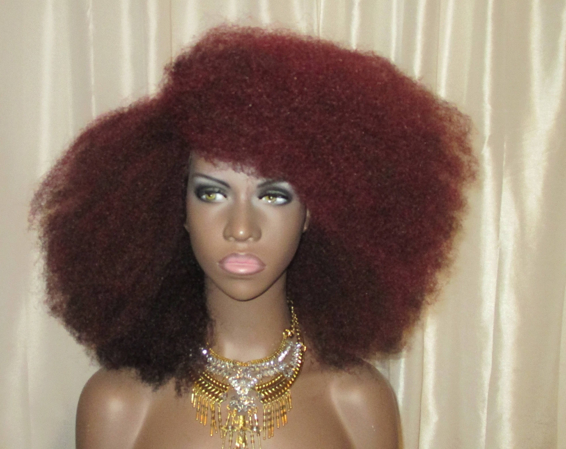 Essence Wigs Gorgeous Layered 4b 4c Afro Kink Blow Out