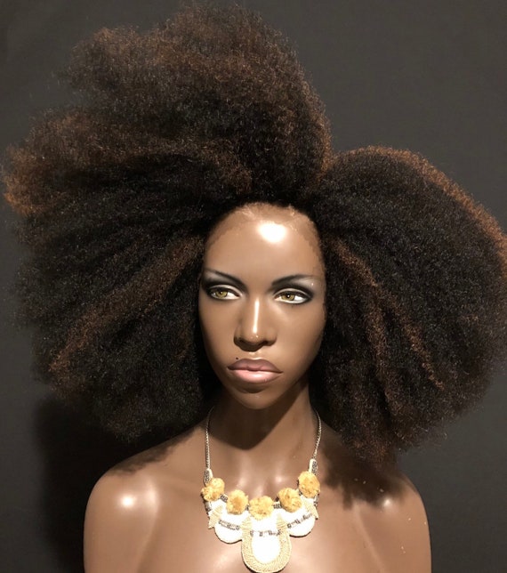 Essence Wigs Bohemian Vibe 2 Fro Afro Lace Front Wig Unit Etsy