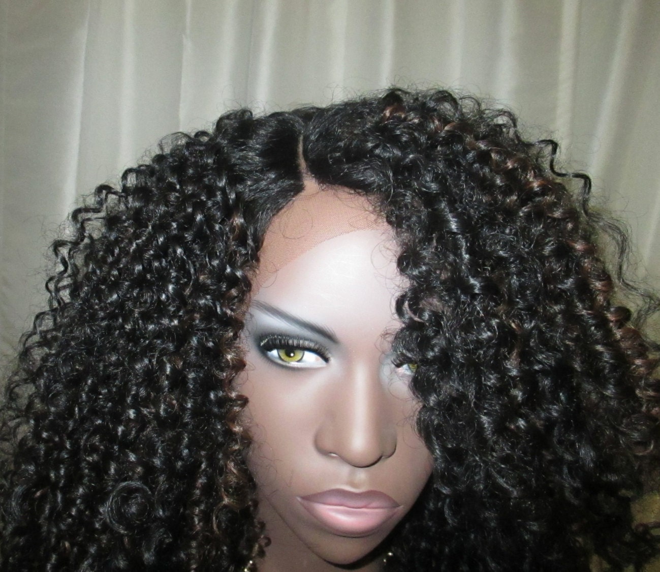 Essence Wigs The Janet Jackson Black Highlights Lacefront