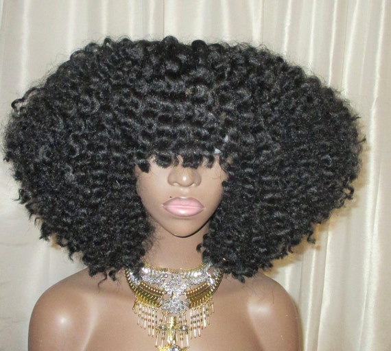 Essence Wigs Twist Out Mania Bangs Natural Hair Etsy