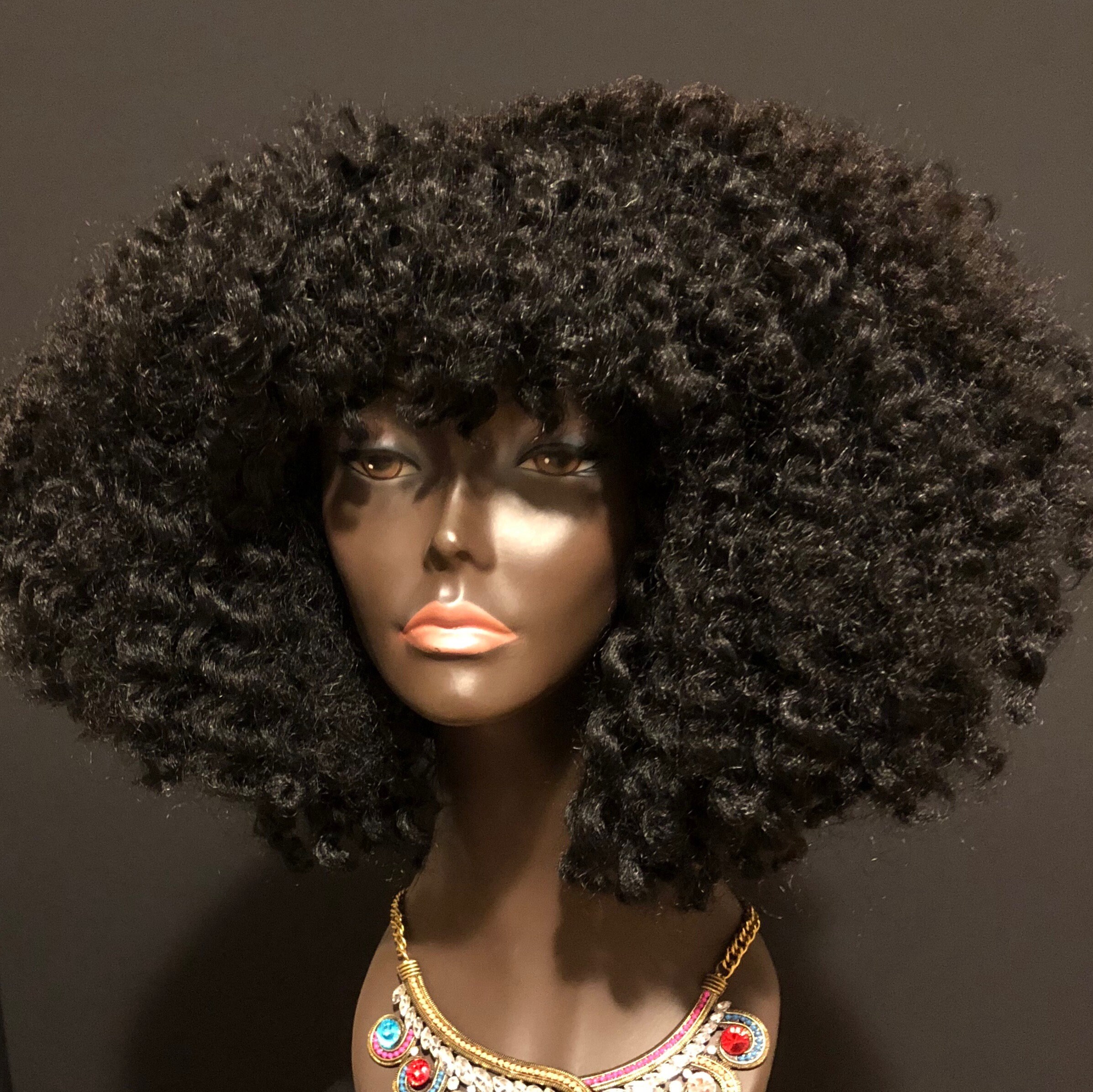 Essence Wigs Candace Twist Out Natural Hair Crochet Wig Textured