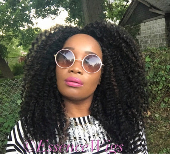 Essence Wigs Cinna Spice Braid Out Wig Full Cap Etsy