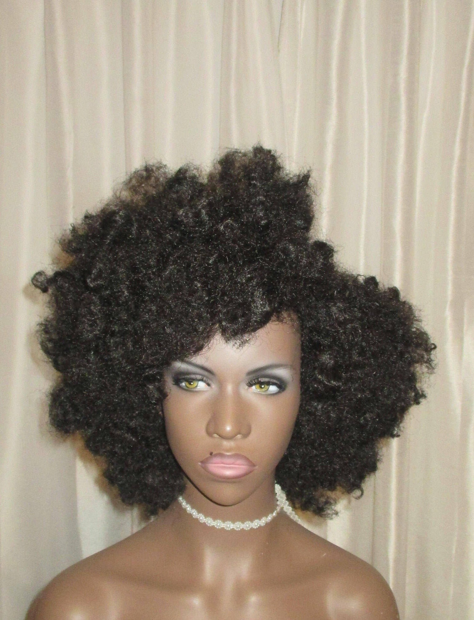 Essence Wigs Fluffy Curls Tousled Afro Wig Unit Type 4