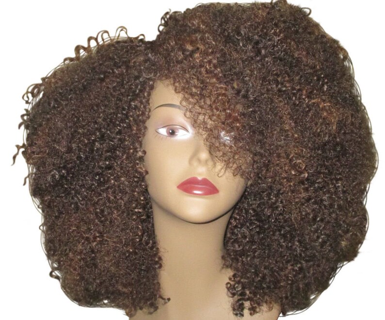 Essence Wigs Amazing Natural Hair Va Va Voom Kinky Curly Afro Etsy